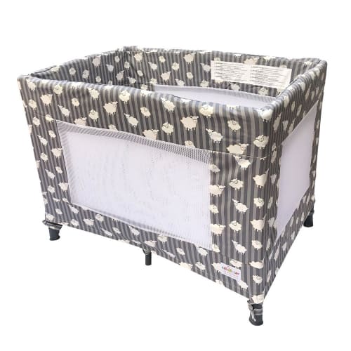 Coverplay® Bobby Play Yard Slipcover, Lamb Design